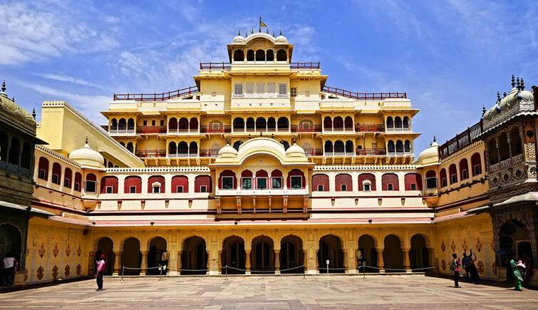 City Palace Jaipur courtyard and museums
