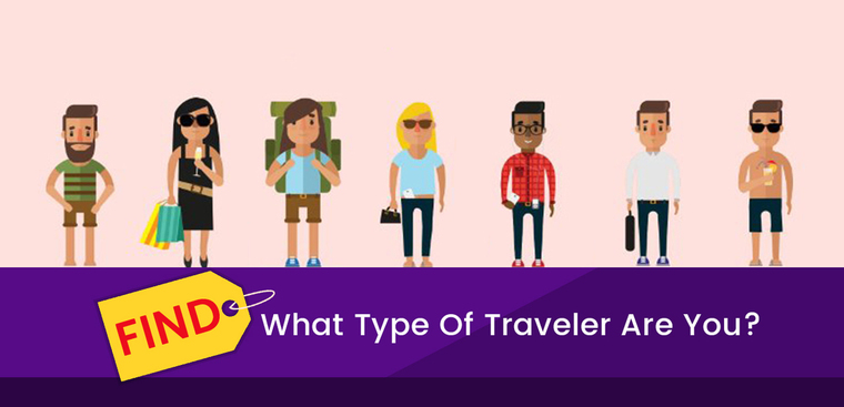 4 types of travellers